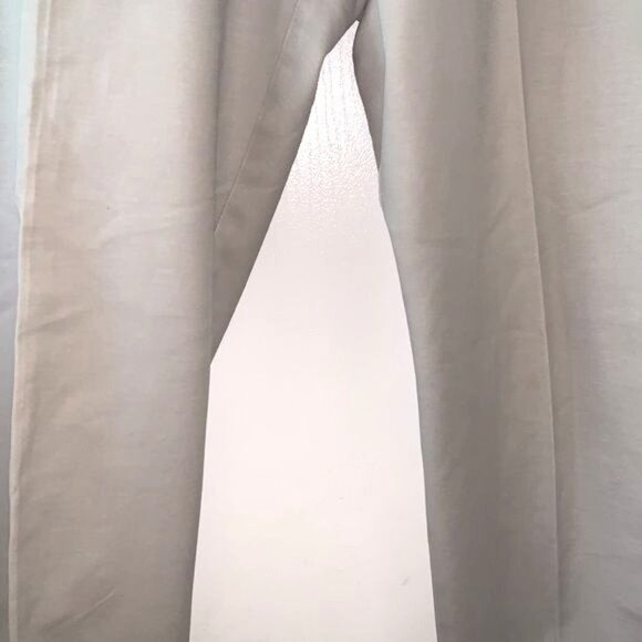 Charter Club Classic Fit Womens Pants Size 14 Gray Cotton Blend Side Zip - Picture 5 of 10